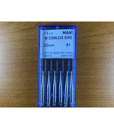 MI Stainless Burs N1 22MM 