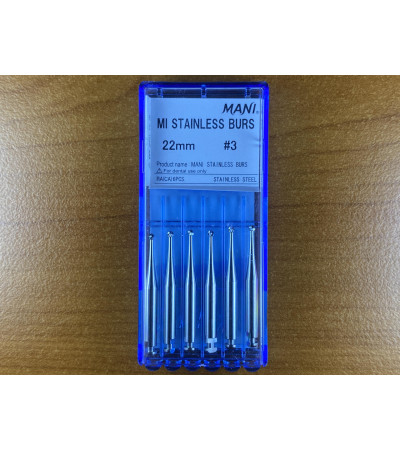 MI Stainless Burs N3 22MM 