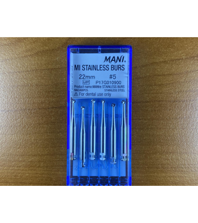 MI Stainless Burs N5 22MM 