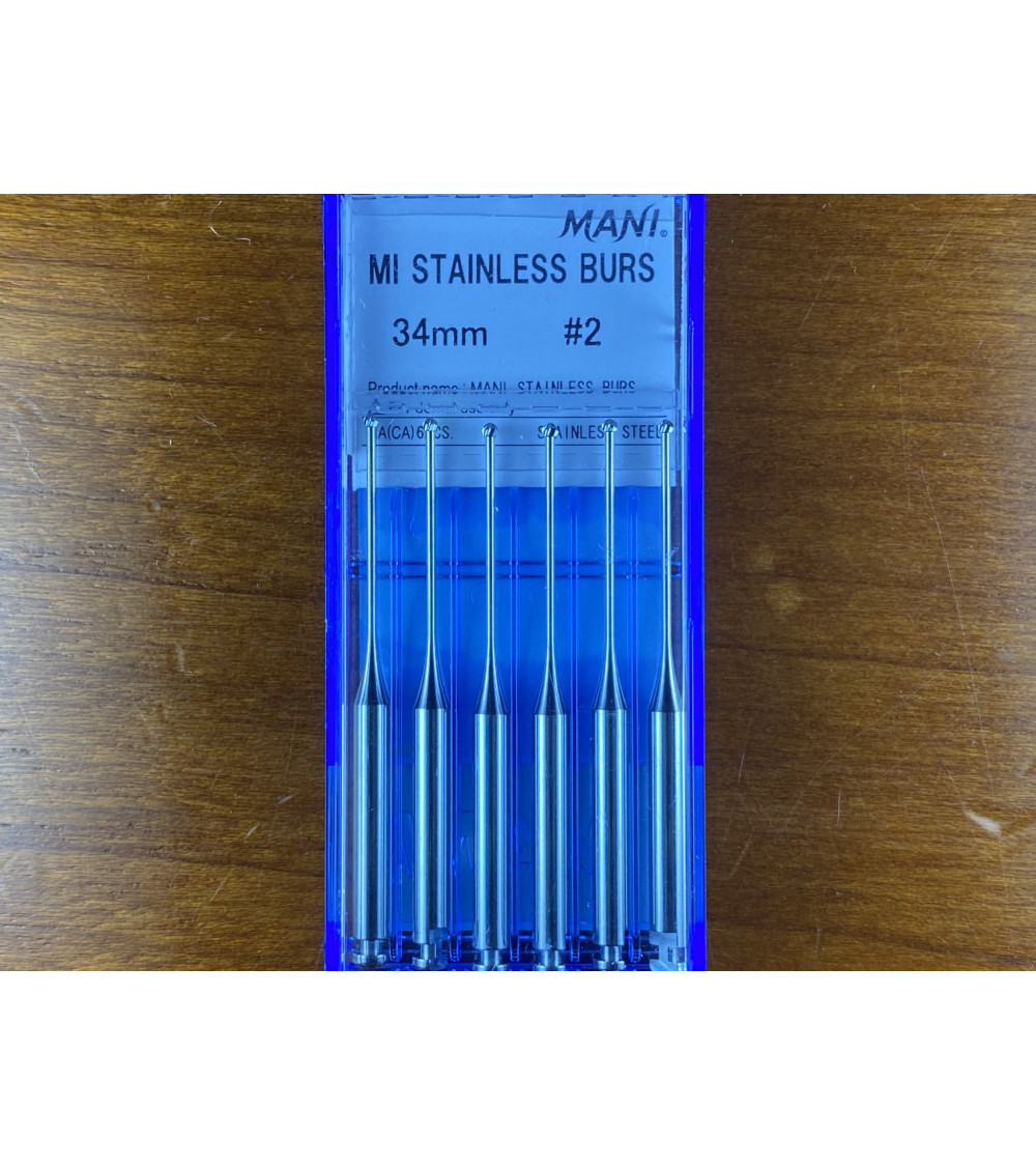 MI Stainless Burs N2 34MM MI Stainless Burs N2 34MM