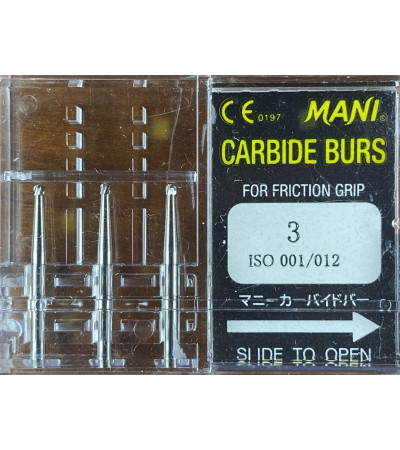 Carbide Burs N3 1.2MM 