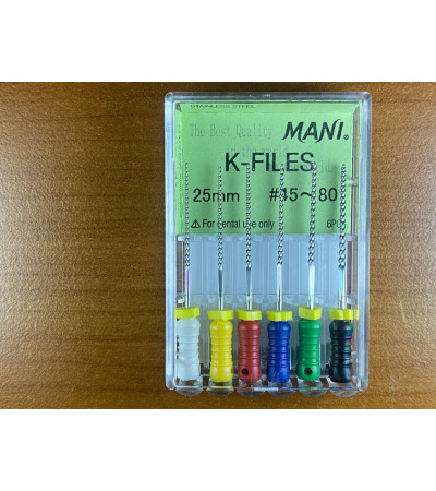 K Files N45-80 25MM 