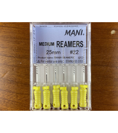 Medium Reamers N22 25MM 