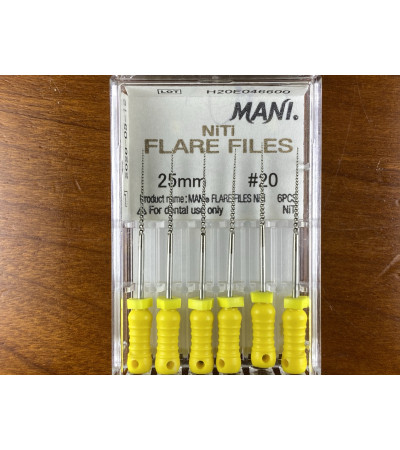 NITI Flare Files N20 25MM 