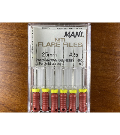 NITI Flare Files N25 25MM 