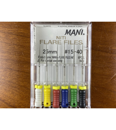 NITI Flare Files N15-40 25MM 