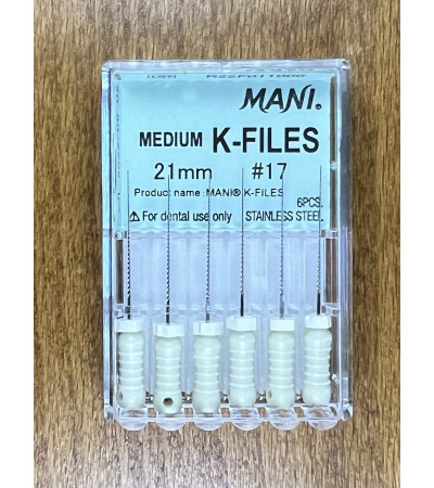 Medium K Files N17 21MM 