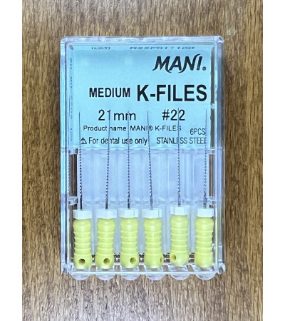 Medium K Files N22 21MM 