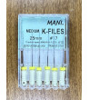 Medium K Files N17 25MM 