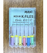Medium K Files N12-37 25MM 