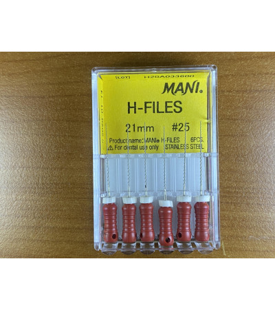 H Files N25 21MM 