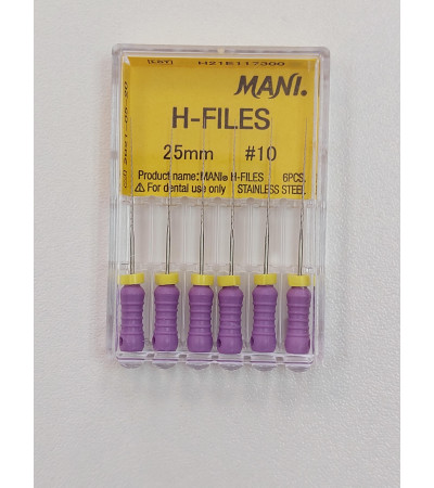 H Files N10 25MM 