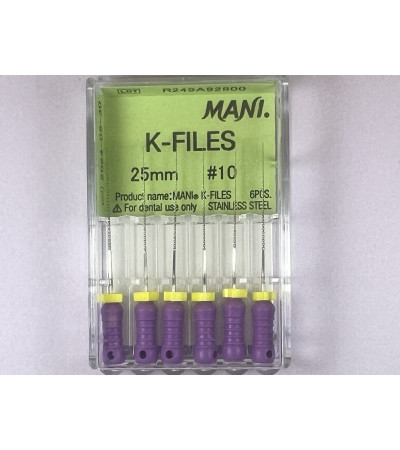 K Files N10 25MM 