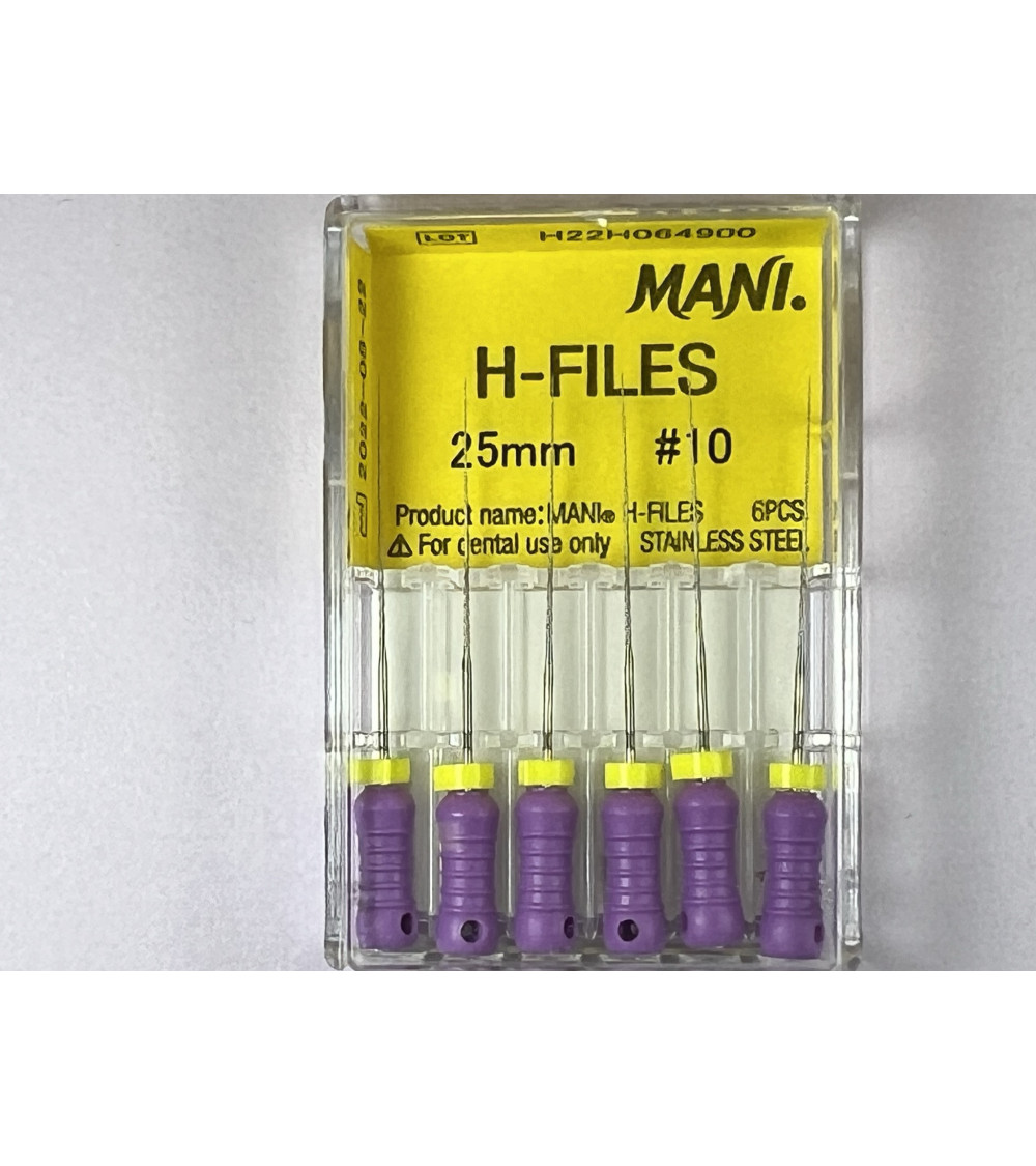 H Files N10 25MM 