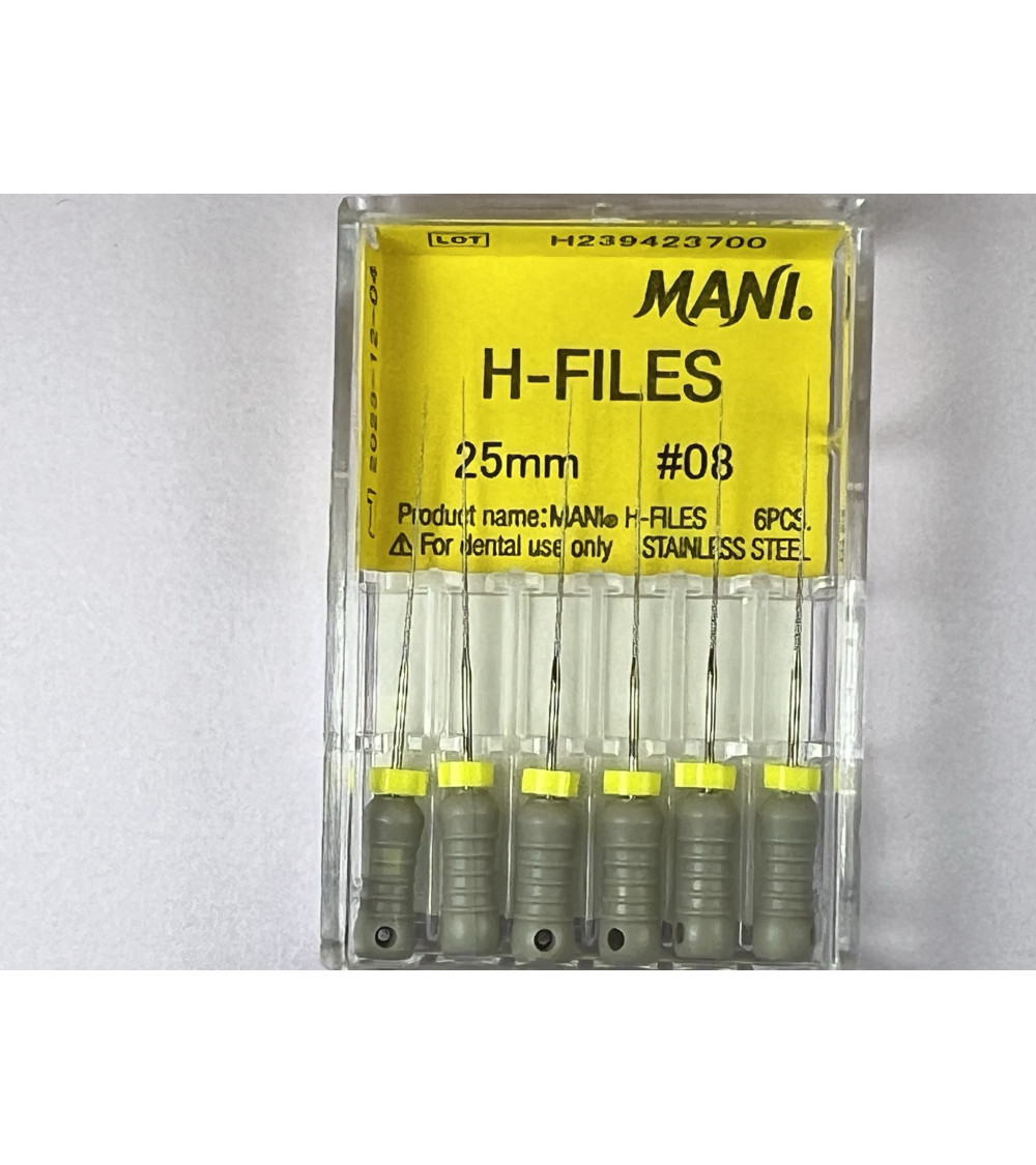 H Files N08 25MM 