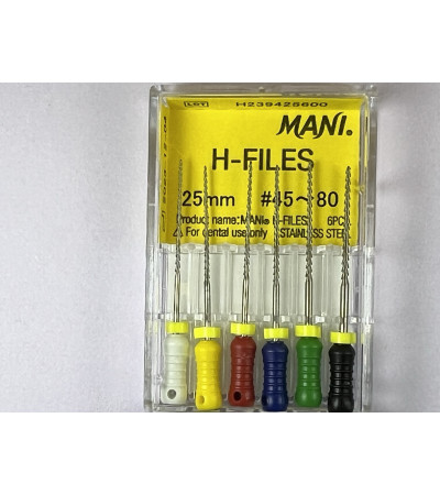 H Files N45-80 25MM