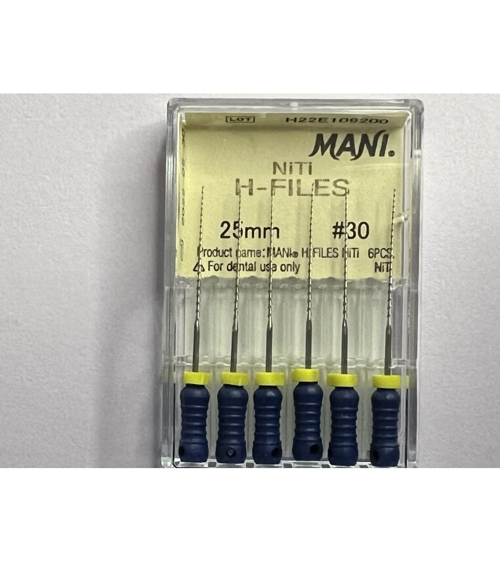 NITI H Files N30 25MM 