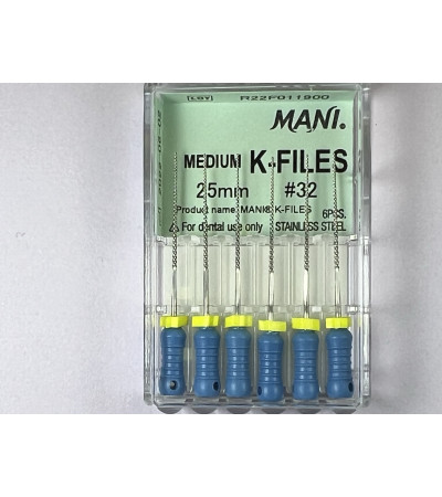 Medium K Files N37 25MM