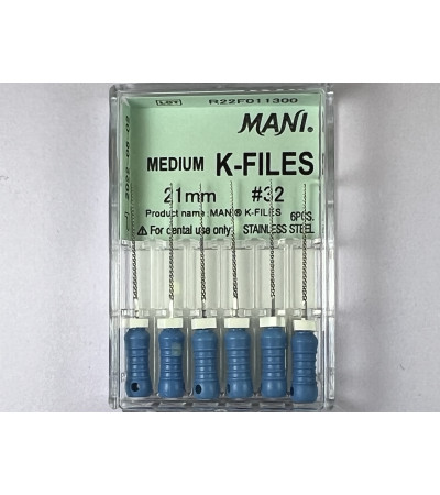 Medium K Files N37 21MM