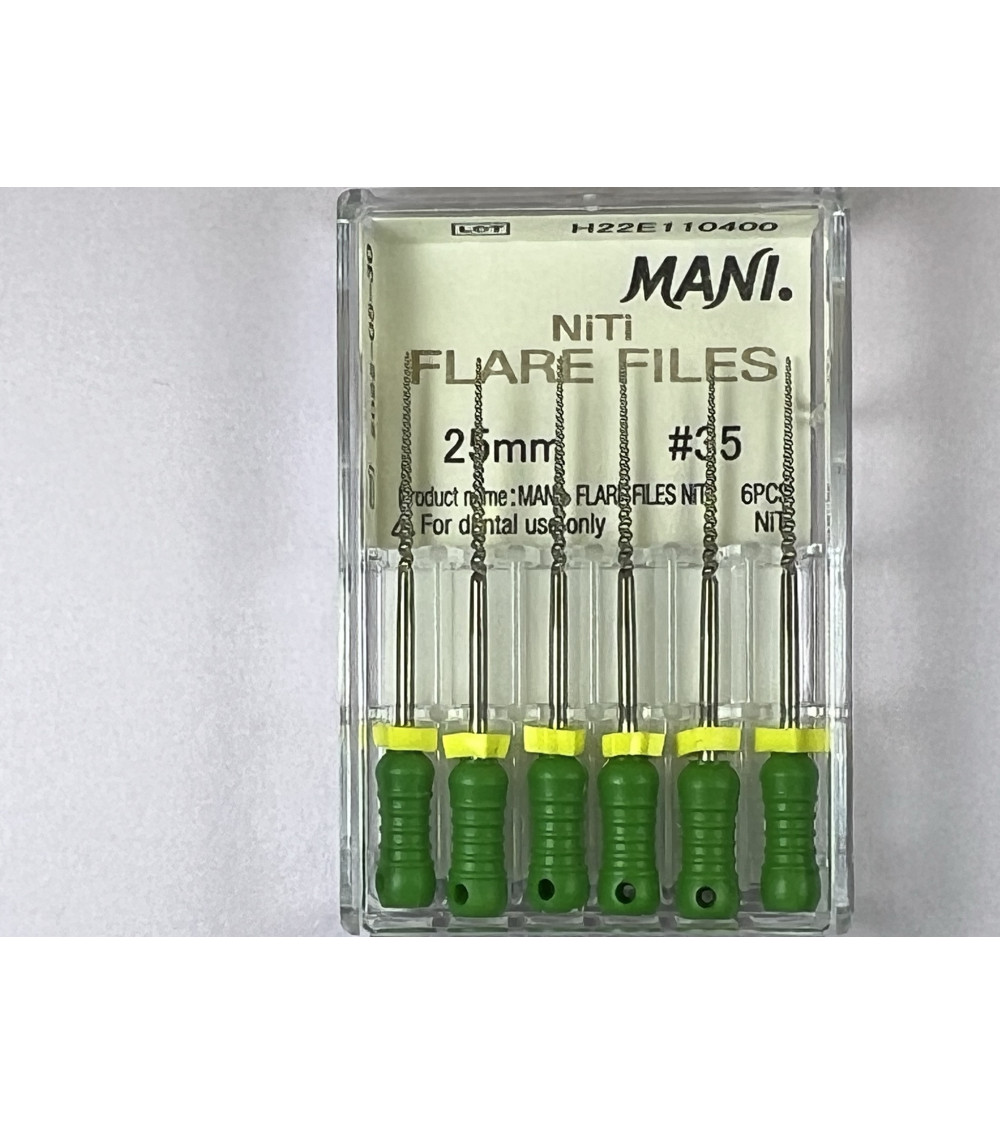 NITI Flare Files N35 25MM NITI Flare Files N35 25MM