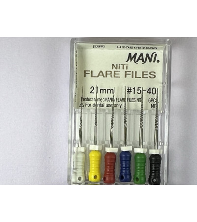 NITI Flare Files N15-40 21MM 