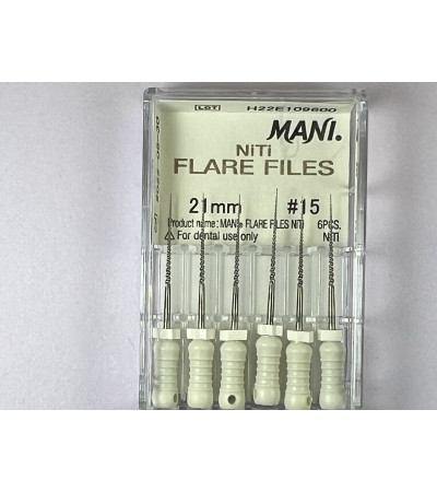 NITI Flare Files N15 21MM 