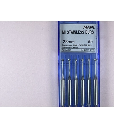 MI Stainless Burs N5 28MM