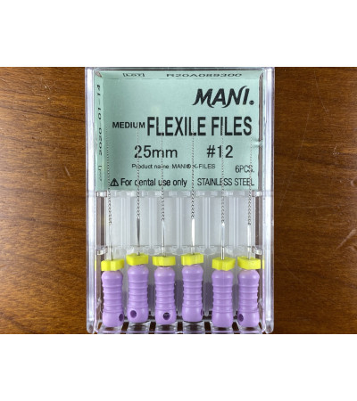 Medium Flexile Files N12 25MM 