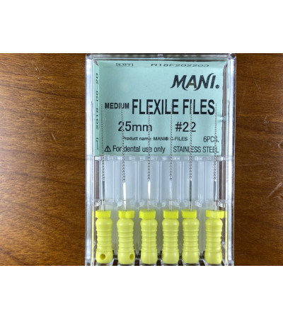 Medium Flexile Files N22 25MM 