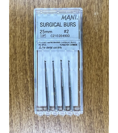 Surgical Burs N2 25MM 