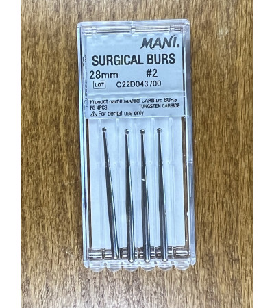 Surgical Burs N2 28MM 