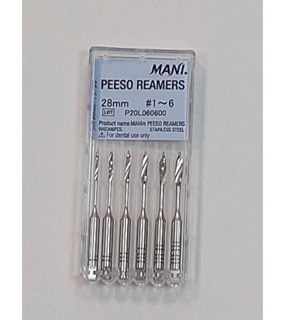 Peeso Reamers N1-6 28MM 